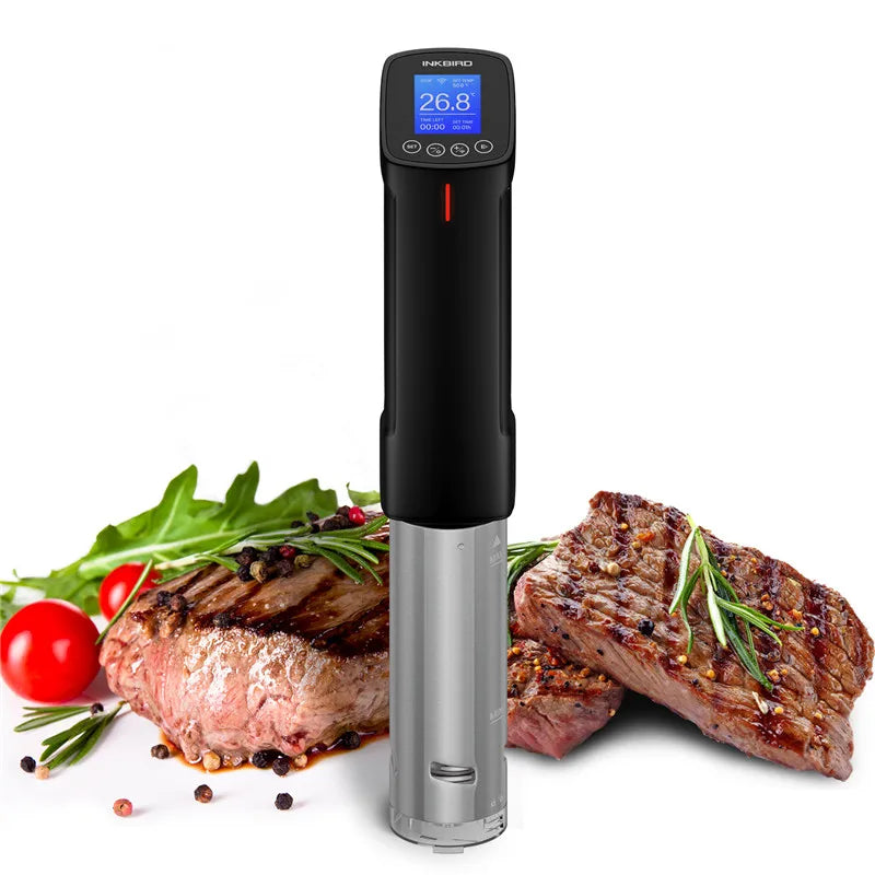 INKBIRD 4 Types 1000W WiFi Sous Vide Machine EU Plug Sous Vide Cooker APP Remote Control Recipes Alarms Timer For Cooking