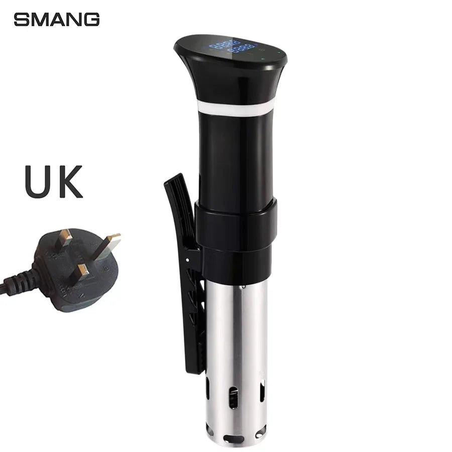 Sous Vide WIFI 1100W High-Power with Slow Cooker Function  99-Hour Timer & Precision Vacuum Cooking, ±0.1°C Temperature Contr