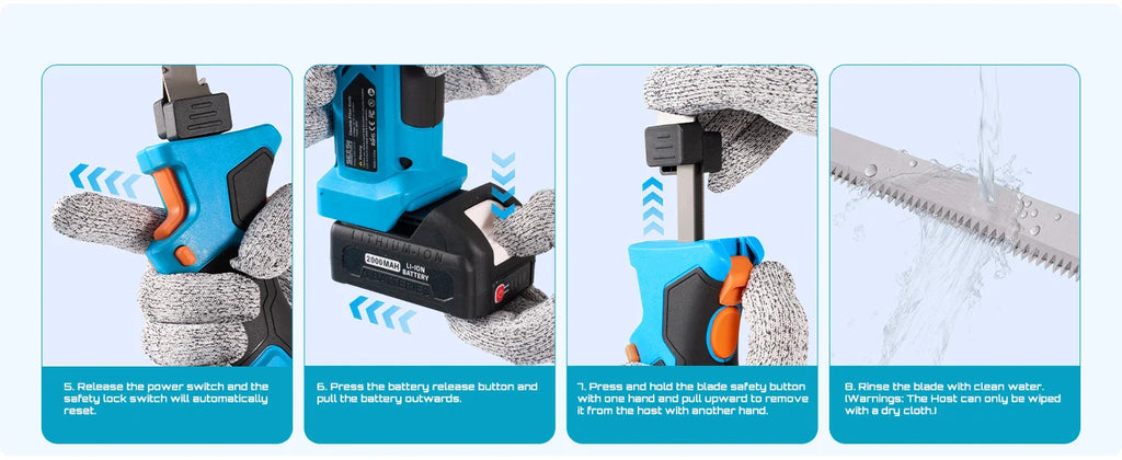 Seesii Cordless Electric Fillet Knife Rechargaable Fish Knife Lithium Battery Cutter Bread Beef Knives Kitchen Cooking Tools