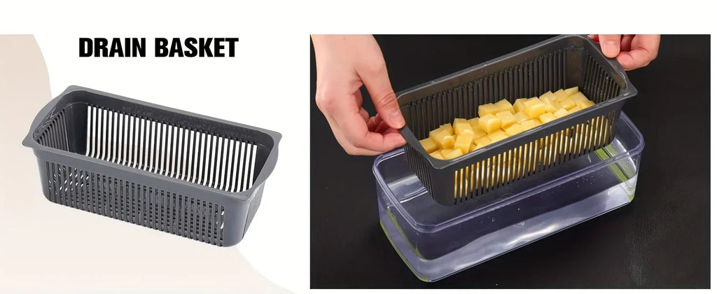 15pcs/set, Upgraded Vegetable Chopper, Multifunctional Fruit Slicer, Household Potato Shredder, Kitchen Stuff, Kitchen Gadgets