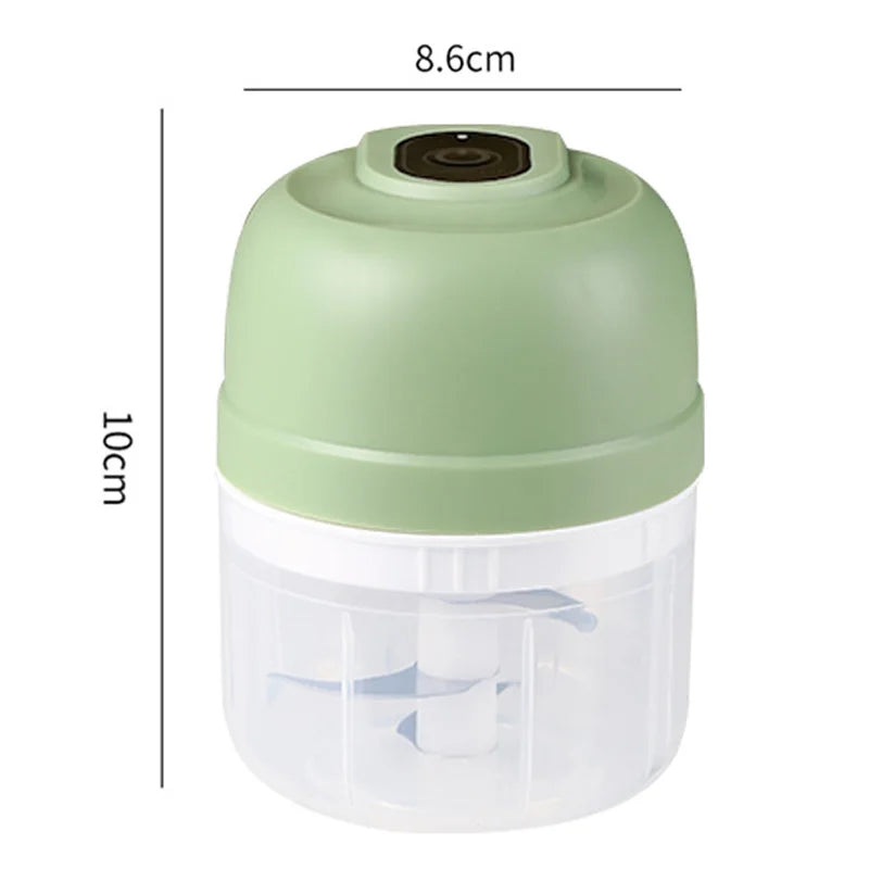 USB Kitchen Gadgets Electric Food Chopper Garlic Crusher Meat Grinder Mini Garlic Press Vegetable Chopper Masher Machine