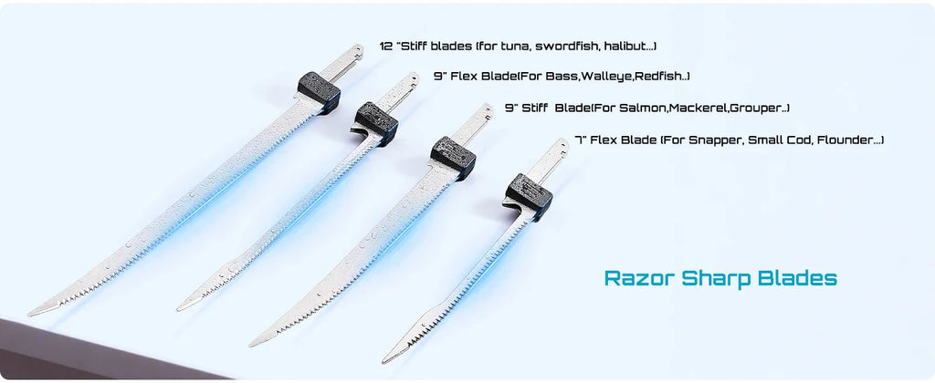 Seesii Cordless Electric Fillet Knife Rechargaable Fish Knife Lithium Battery Cutter Bread Beef Knives Kitchen Cooking Tools