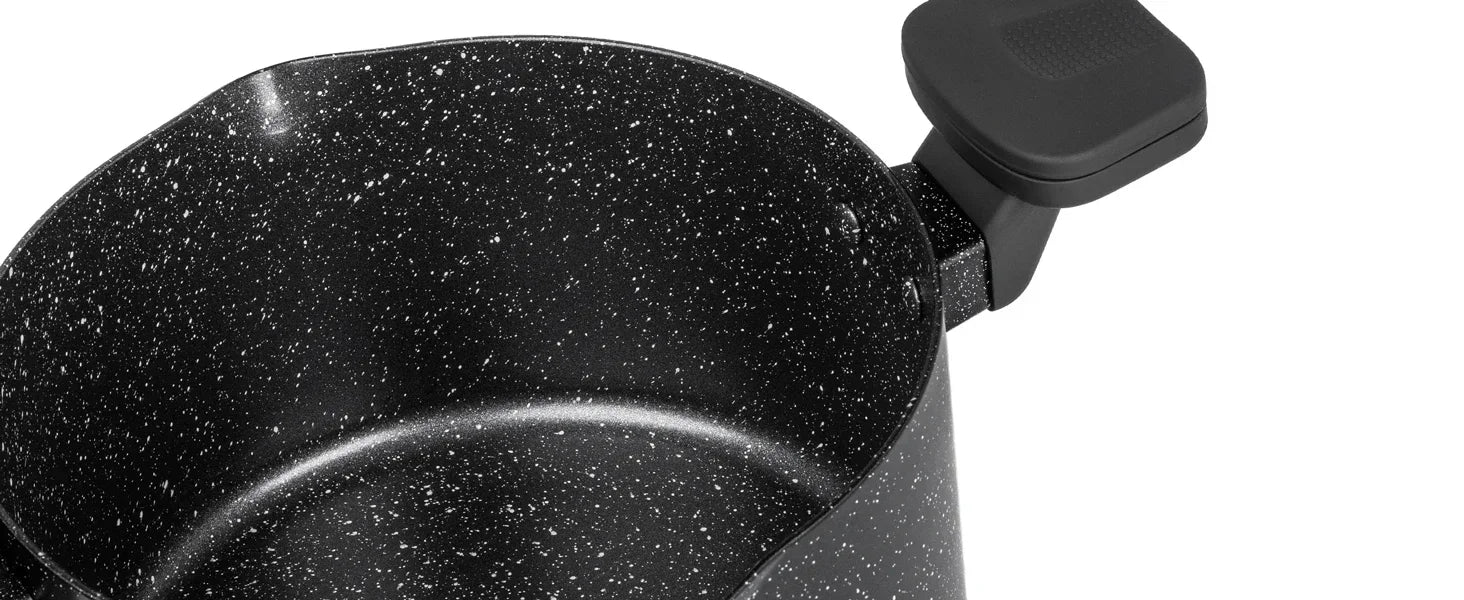 MICHELANGELO Cooking Noodles Pot Double Handle Soup Pot with Strainer Lid Home Induction Cooker Universal Milk Pot Kitchenware