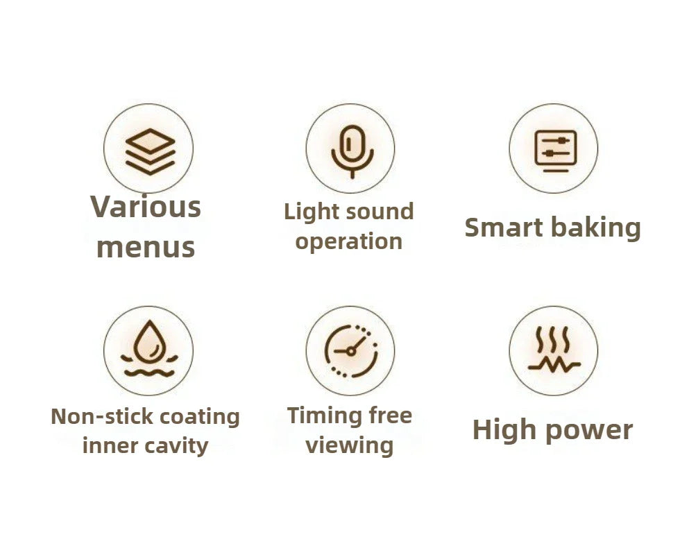 220V 8.5L Air Fryer Automatic Electric Oven No Turning Over New Large-capacity Multi-function Intelligent Oil-free Integration