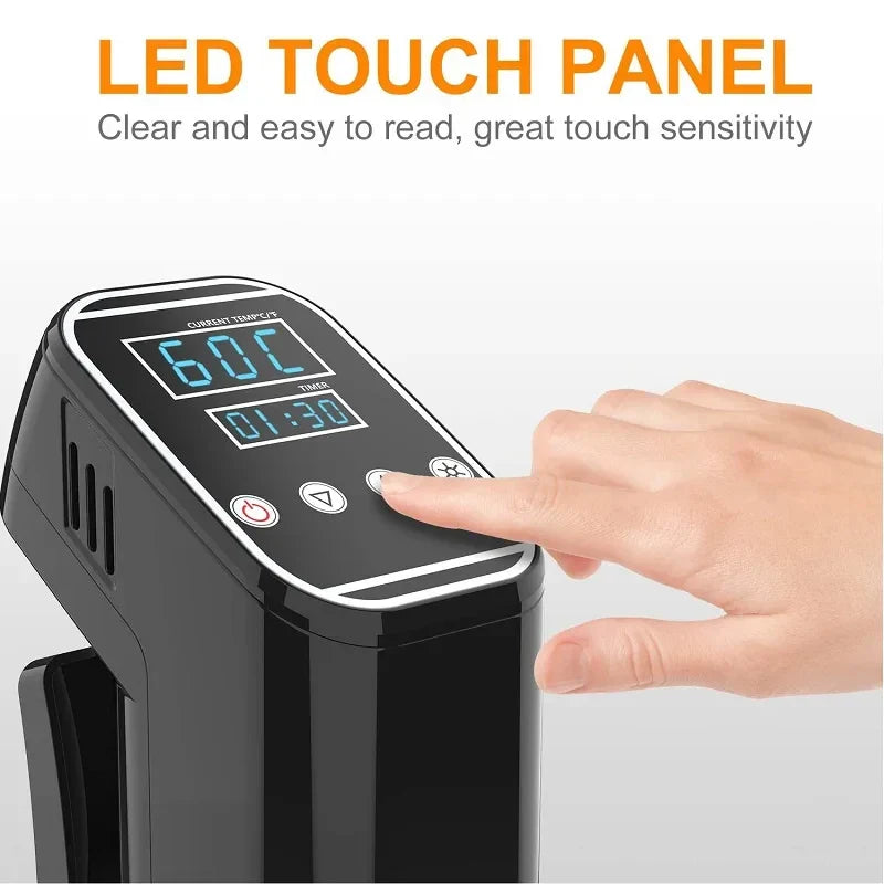 1000W Sous Vide LCD Digital Timer Precise Temperature Kitchen Gadgets Slow Cooker Machine Sturdy Immersion Heater Circulator