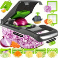15pcs/set, Upgraded Vegetable Chopper, Multifunctional Fruit Slicer, Household Potato Shredder, Kitchen Stuff, Kitchen Gadgets